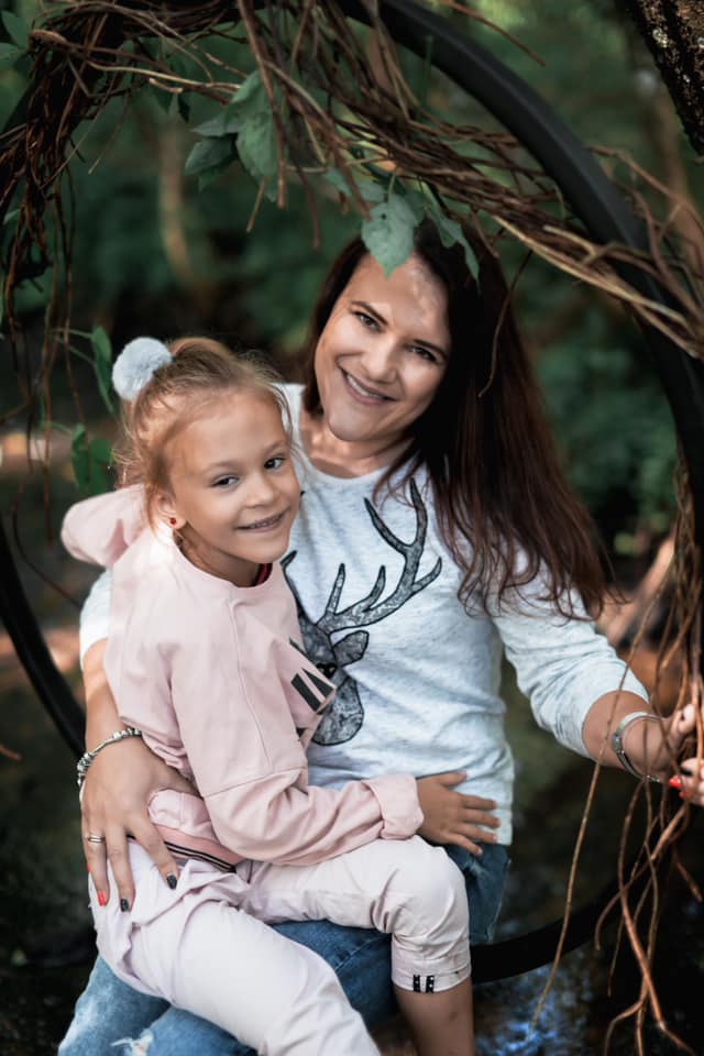 Inga Kanišauskė su dukrele Tėja. E. Gudelytės nuotr.