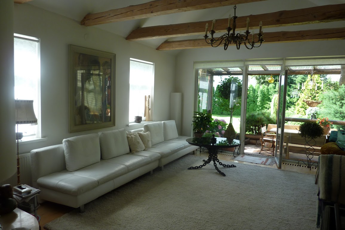 Autentiką saugančių Stankūnų namų kiemas – meno, kultūros ir ramybės oazė pačiame Panevėžio centre. S. Stankūno asmeninio archyvo nuotr.