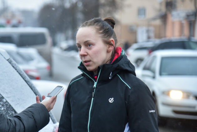 Ūkininkė Gabija Kiaunienė. P. Židonio nuotr.