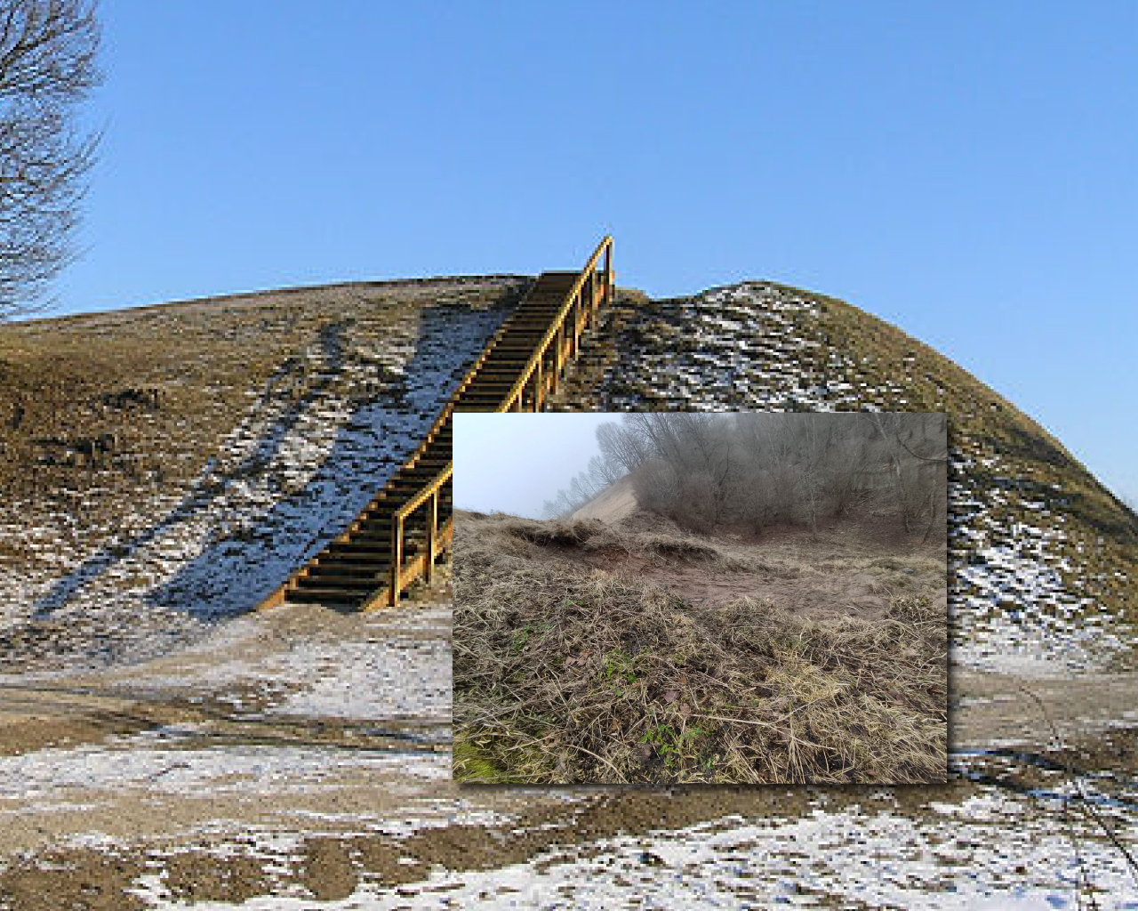Tapo kone įprasta, kad už didžiulius pinigus sutvarkytų, lankymui pritaikytų piliakalnių šlaitai ima slinkti žemyn.