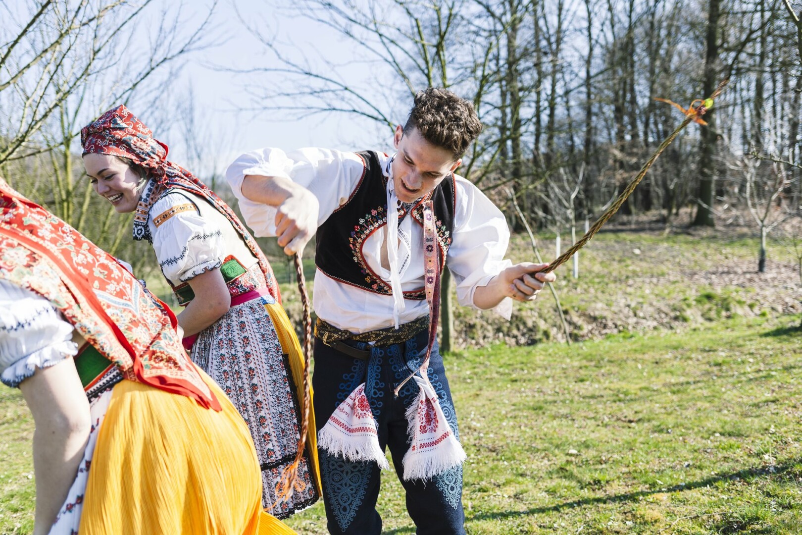 Merginų plakimas vytelėmis per Velykas senas čekų ir slovakų paprotys.