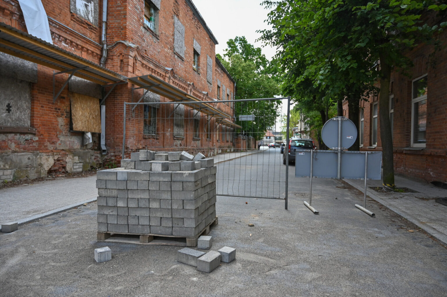 Panevėžiečiams baigia pabosti jau keletą metų užsitęsęs vienos seniausių mieste Kranto gatvės remontas.