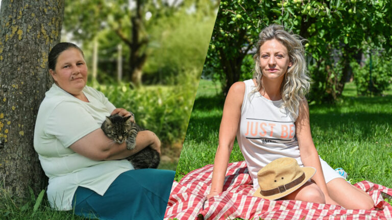 Panevėžio Juozo Miltinio dramos teatro aktorė Jolita Skukauskaitė antrą vasarą skaičiuoja naujuose namuose Miežiškiuose, jos kolegės Vitos Šiaučiūnaitės gyvenimas vienkiemyje, kur braškes nugraužia stirnos, o rytais pažadina gervių klyksmas, tęsiasi jau 16-iolika metų.