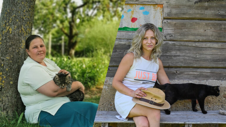 Panevėžio Juozo Miltinio dramos teatro aktorė Jolita Skukauskaitė antrą vasarą skaičiuoja naujuose namuose Miežiškiuose, jos kolegės Vitos Šiaučiūnaitės gyvenimas vienkiemyje, kur braškes nugraužia stirnos, o rytais pažadina gervių klyksmas, tęsiasi jau 16-iolika metų.