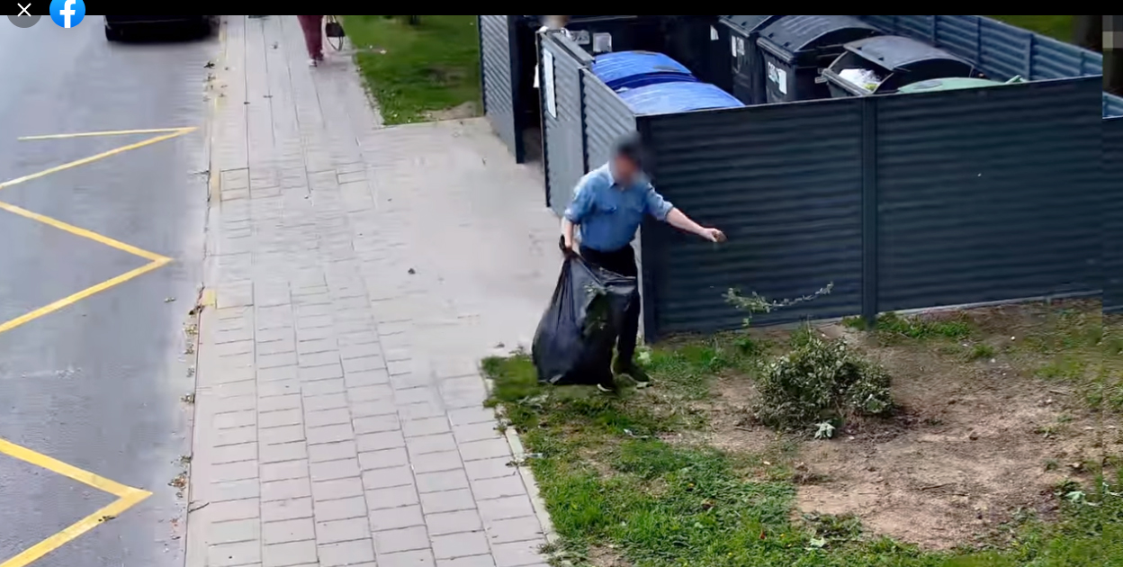 Panevėžyje išvertus atliekas prie konteinerių greitai galima tapti vietine „žvaigžde“.
