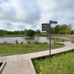 Naujausio Panevėžyje, baigiamo kurti savito Kniaudiškių parko projekto rengėjai žada jau visai greitai jį atverti nekantriems lankytojams.