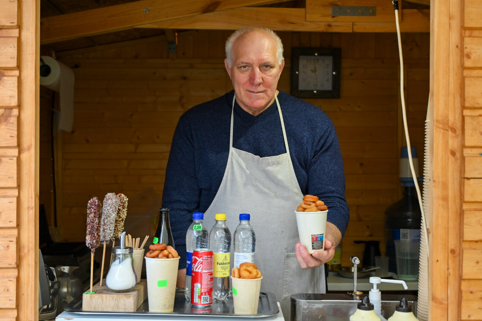 Namas Vilniaus gatvėje, kuriame Gediminas Mažeika įkūrė spurginę, nuo seno žinomas kaip vieta, kur gaminti saldumynai. P. ŽIDONIO nuotr.