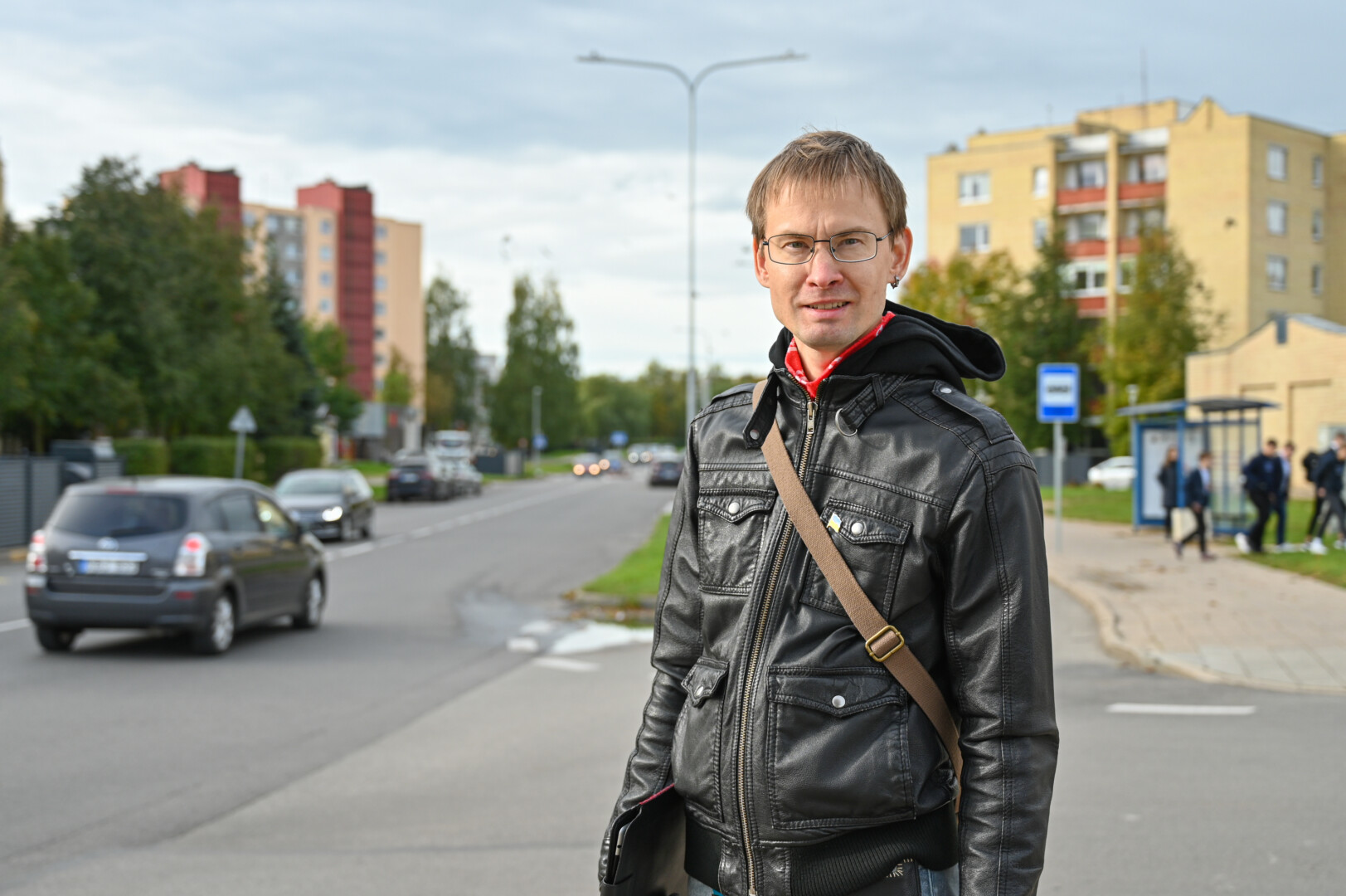Marius Pūkis – Kniaudiškių gatvės bendraamžis: užaugęs kartu su mikrorajonu, tapo jo istorijos entuziastu. P. ŽIDONIO nuotr.