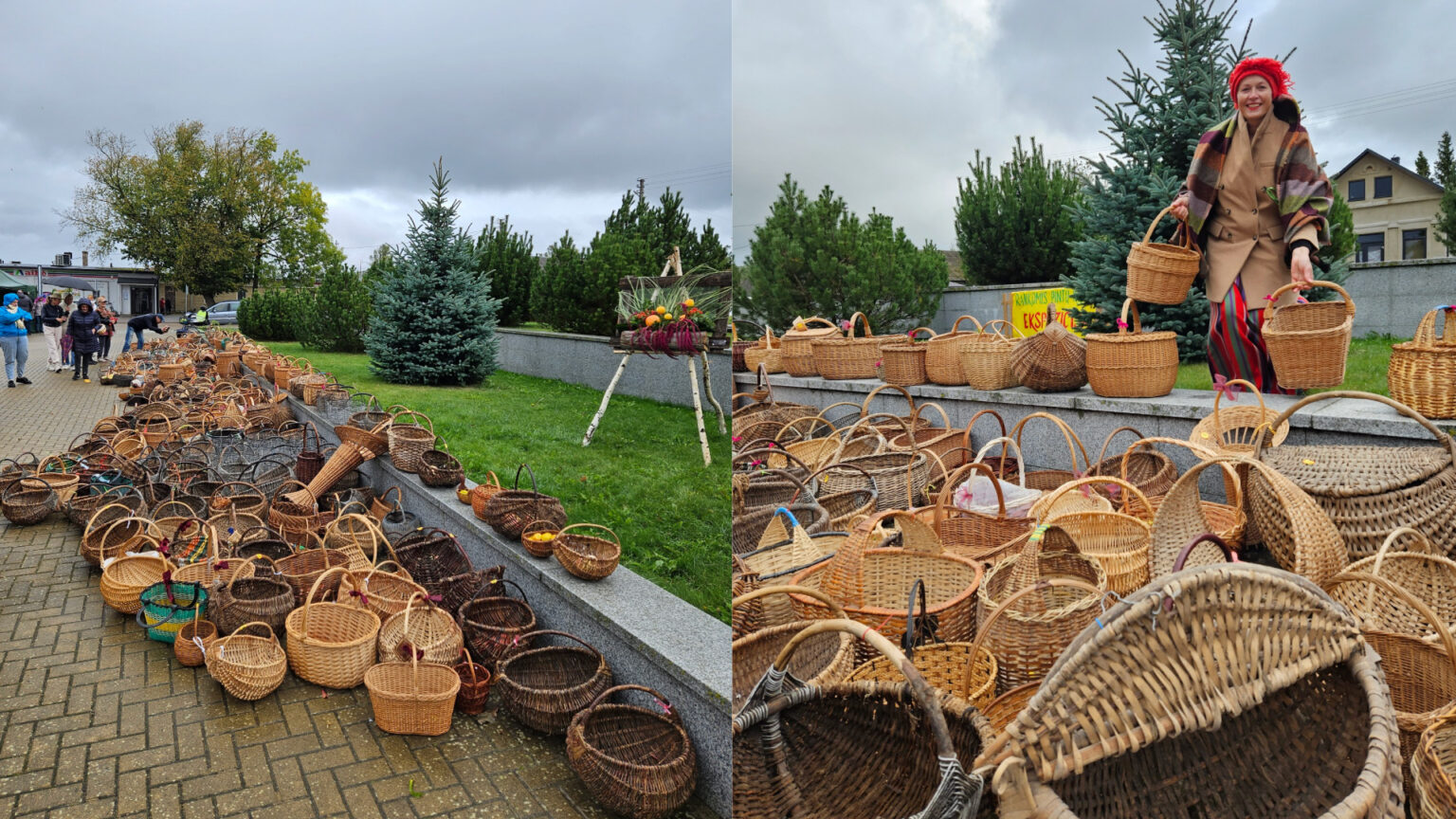 Raguvoje pasiektas Lietuvos rekordas – gausiausia rankomis pintų krepšių ekspozicija. Į miestelio Šv. Florijono aikštę gyventojai sunešė net 466 įvairaus dydžio ir spalvų pintus krepšius.