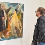 Romualdo Petrausko paroda „Levitacija“ Panevėžio dailės galerijoje. G. Kartano nuotr.