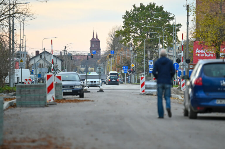 Liko du mėnesiai, kai eismui bus atverta Smėlynės gatvės atkarpa nuo geležinkelio pervažos iki žiedo su Šiaurine gatve.