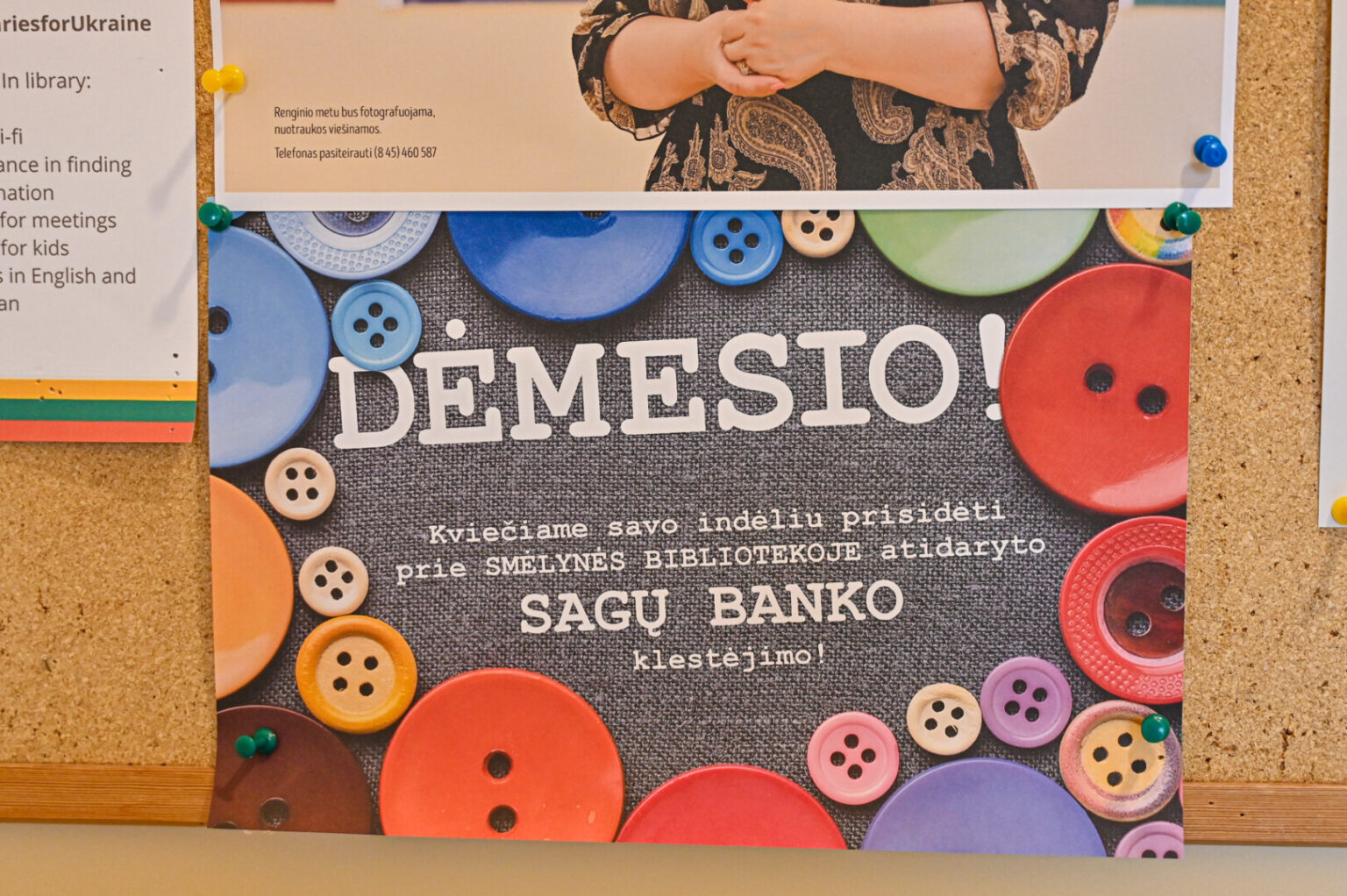 Panevėžyje kuriamas bankas, kurio indėliai – ne pinigai, o įvairiausių formų, spalvų ir medžiagų sagos.