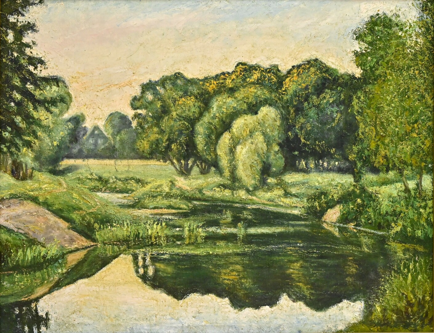 Janas Kaznovskis „Skaistakalnis“. Apie 1950–1954, drobė, aliejus, 73x90.