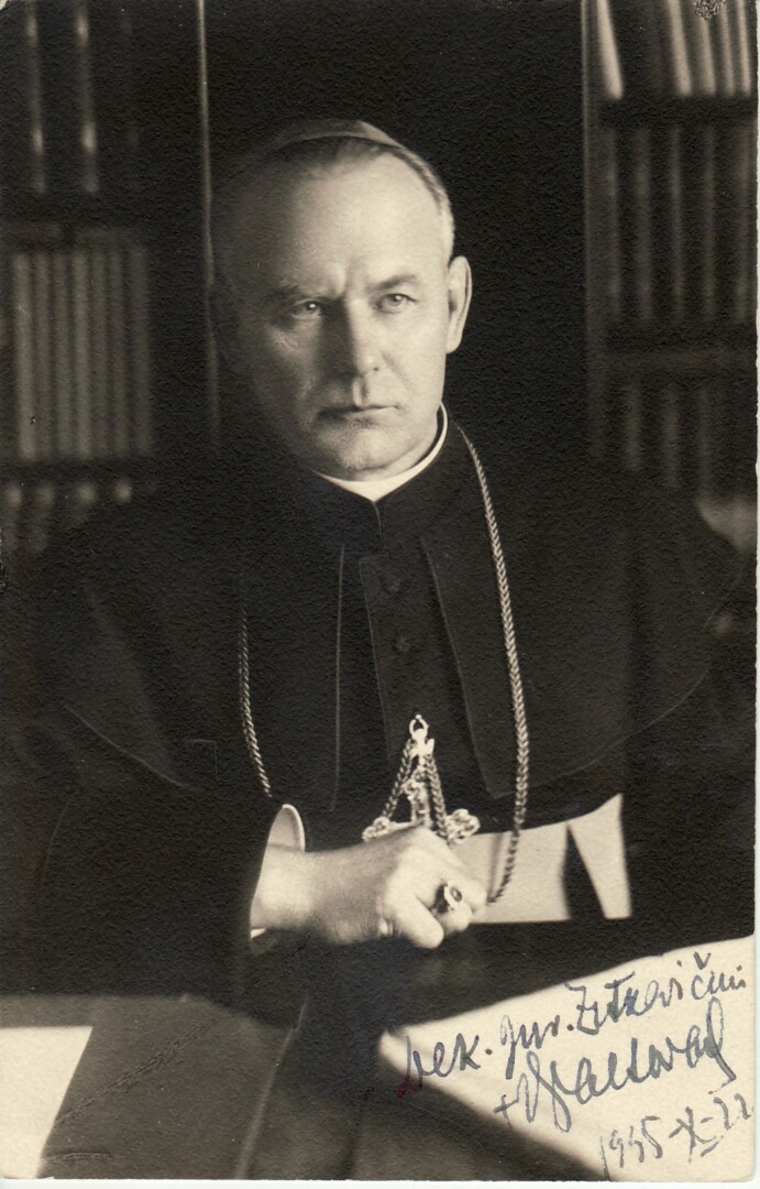 Tapęs vyskupu K. Paltarokas ypač rūpinosi visos vyskupijos svarbiausios šventovės – katedros statyba. PANEVĖŽIO KRAŠTOTYROS MUZIEJAUS FONDŲ nuotr.