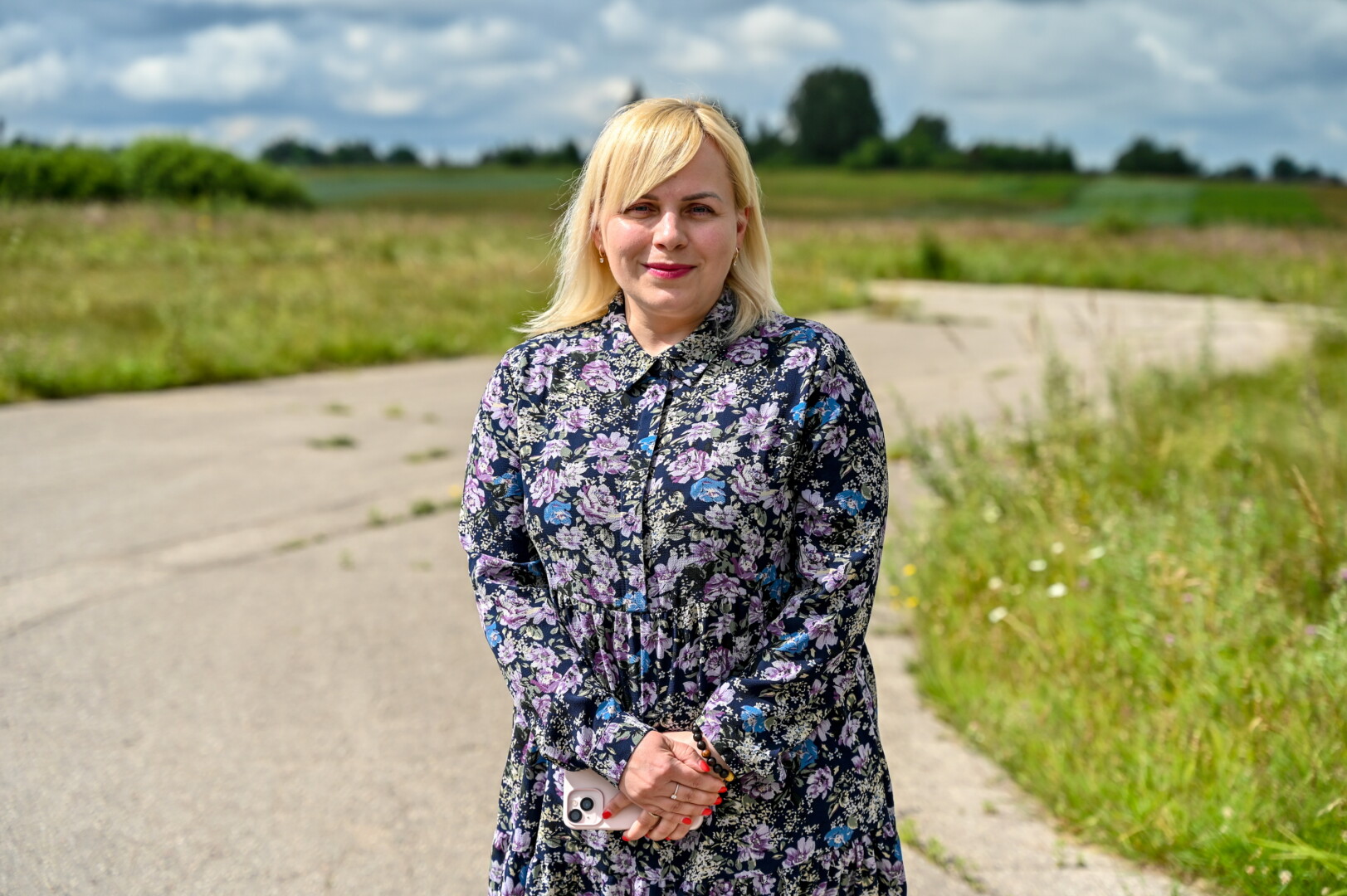 Raguvos gimnazijos vadovė Inesa Vietienė patenkinta, kad už kartodromo nuomą mokykla kas mėnesį gauna po 200 eurų. G. KARTANO nuotr.