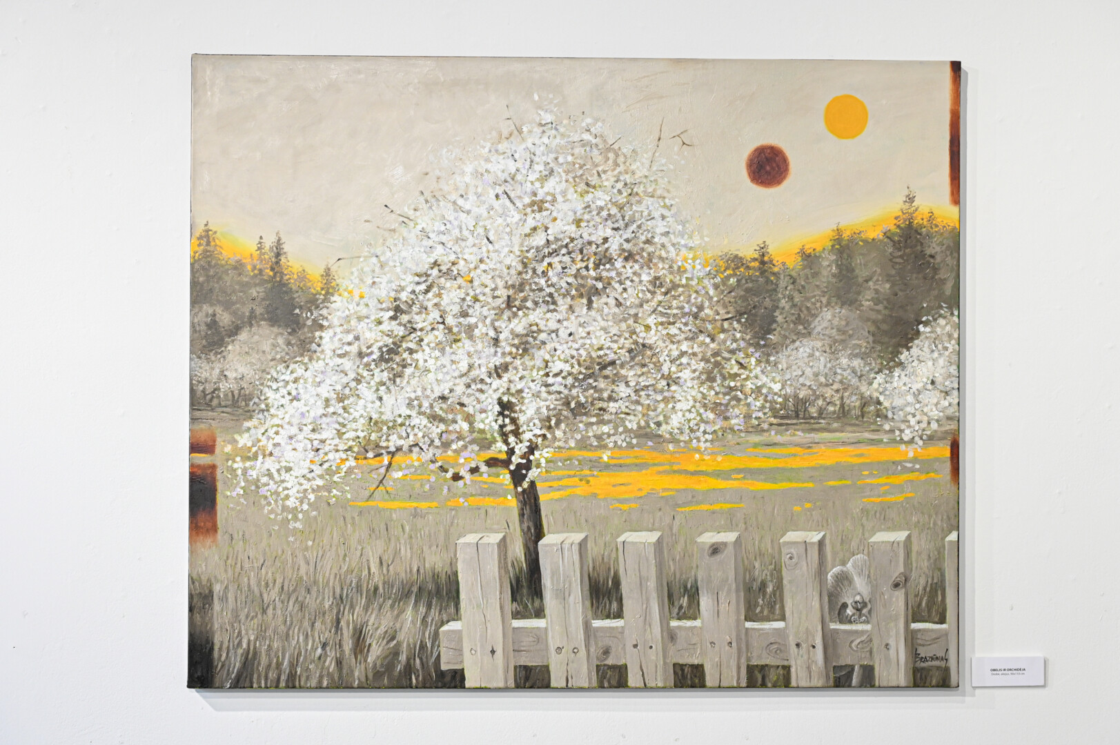 Pasak Artūro Braziūno, dabartiniuose darbuose besikartojantys yra jo vaikystės naivumo išlikę atspindžiai. P. ŽIDONIO nuotr.