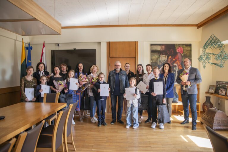 Apdovanoti panevėžiečiai egzamino „Atliekų kultūra“ dalyviai