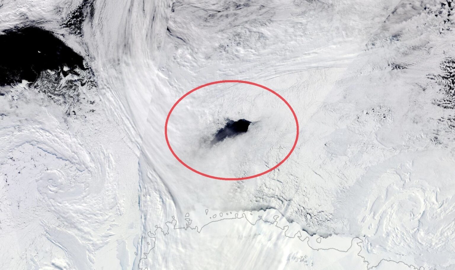 Antarkties ledynas ištisus metus patiria reikšmingų pokyčių. Kai kurios jo anomalijos nebuvo paaiškintos kelis dešimtmečius.