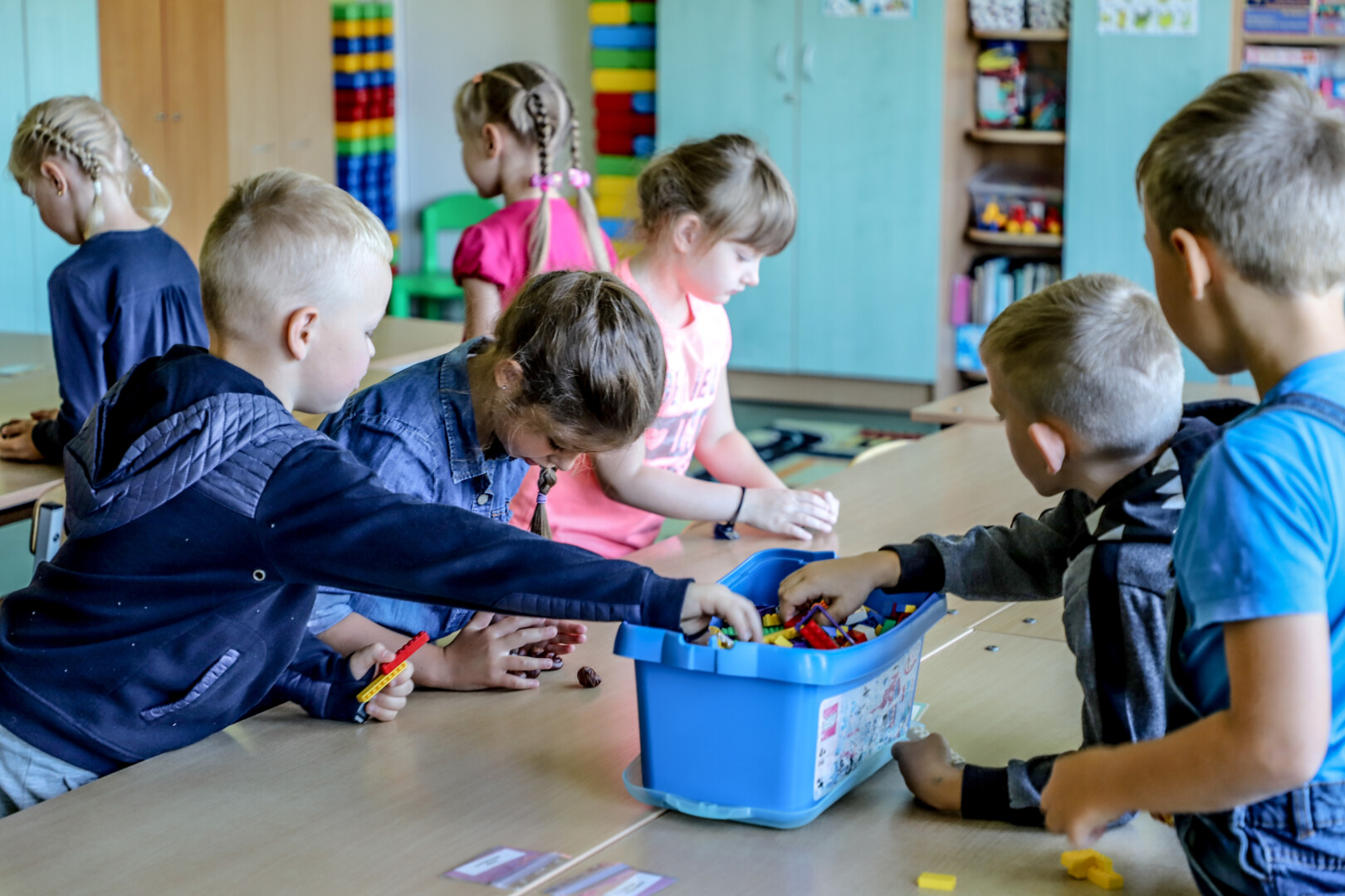 Darželiai intensyviai ruošiasi permainoms – duris atverti ne tik darželinukams. P. ŽIDONIO nuotr. 