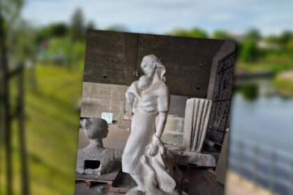 Panevėžyje turėtų atsirasti dar viena žymiojo skulptoriaus Bernardo Bučo skulptūra – „Karo audroje“.