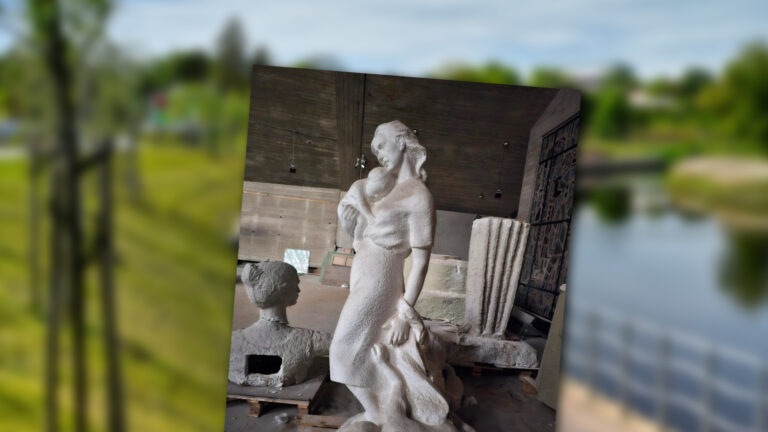 Panevėžyje turėtų atsirasti dar viena žymiojo skulptoriaus Bernardo Bučo skulptūra – „Karo audroje“.