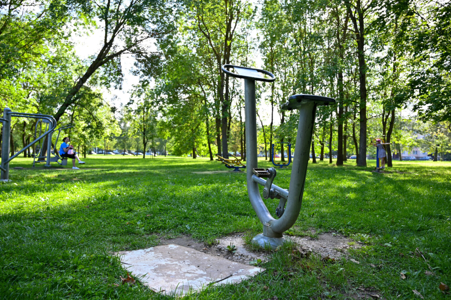 Panevėžiečiai dar šiemet Kultūros ir poilsio parke turėtų sulaukti žaidimo stalų ir modernių lauko treniruoklių.
