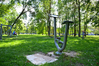 Panevėžiečiai dar šiemet Kultūros ir poilsio parke turėtų sulaukti žaidimo stalų ir modernių lauko treniruoklių.