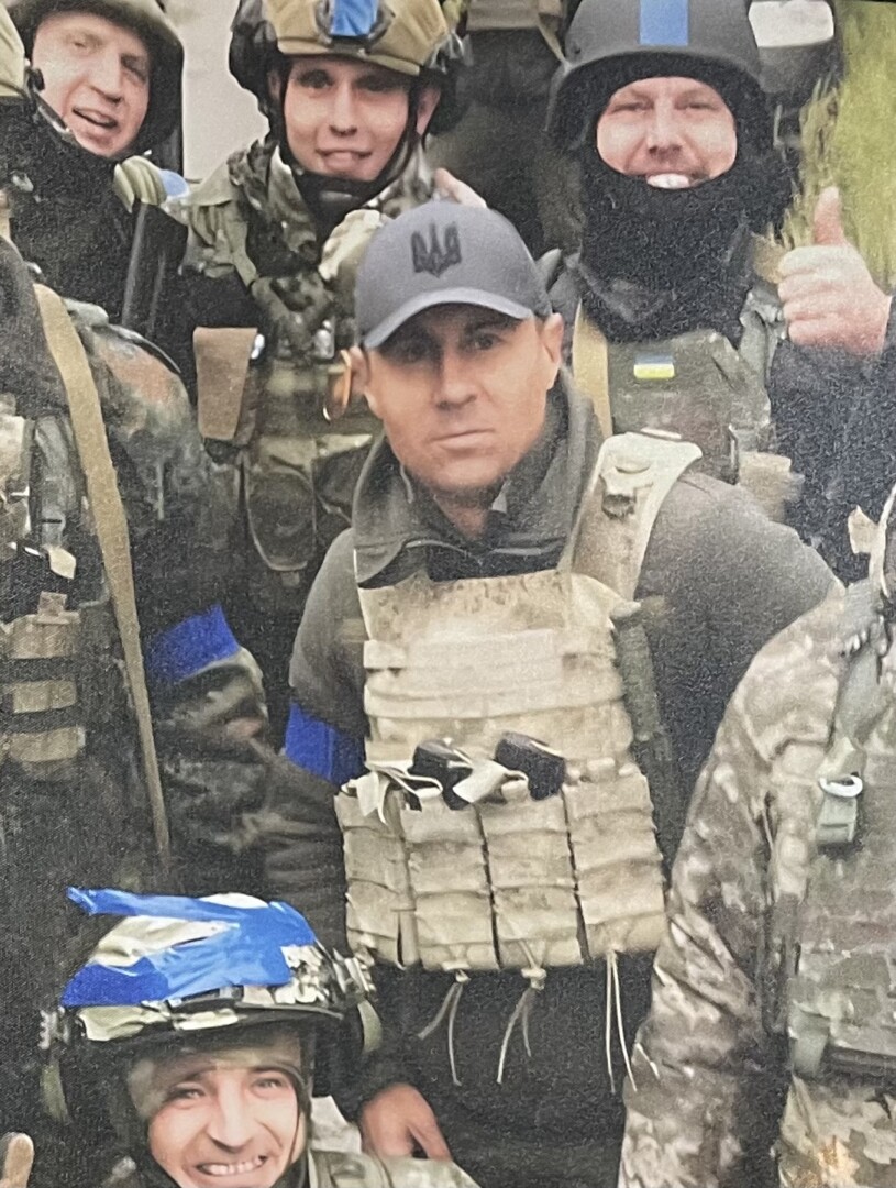 Partizanų būrį įkūręs ir rajoną išvaduojant dalyvavęs Derhačių meras Viačeslavas Zadorenka išgarsėjo visame pasaulyje. E. BUTRIMO nuotr.