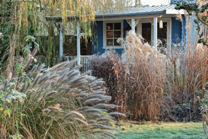Kaip įsirengti efektingą gėlyną, kurio grožis ir žiemai žengiant į sodą vis dar kerėtų.