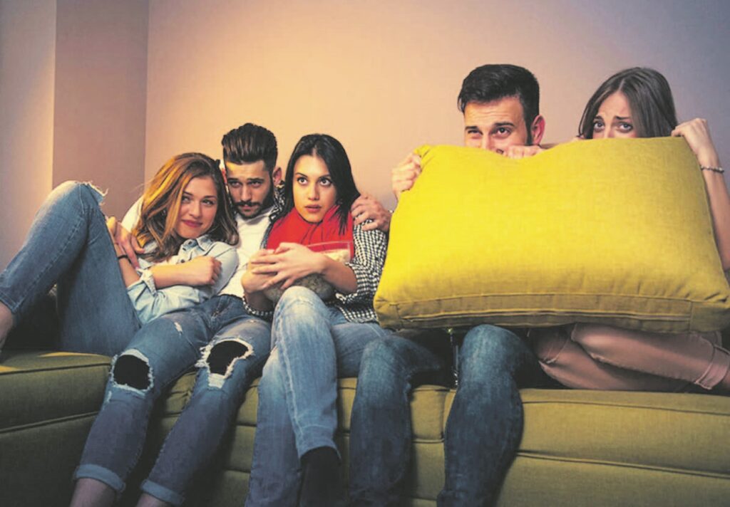 Kaip manote, kas nutinka jūsų kūnui – ne tik protui, kai žiūrite labai baisų filmą?