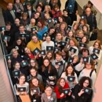 Panevėžio apskrities Gabrielės Petkevičaitės-Bitės viešojoje bibliotekoje ketvirtadienį vyko jaunųjų kūrėjų galimybių tribūnos „Nevėžis“ apdovanojimai ir „Jaunųjų kūrėjų almanacho 2024“ sutiktuvės.