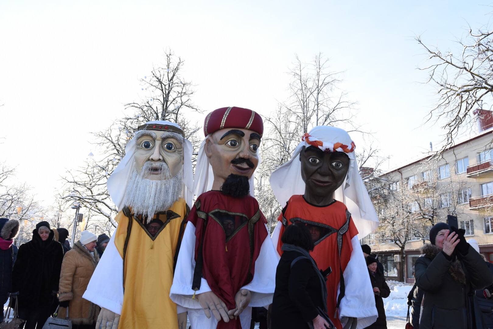 Žmonių sąmonėje Evangelijos išminčiai Kasparas, Melchioras ir Baltazaras virto karaliais. G. KARTANO nuotr. 