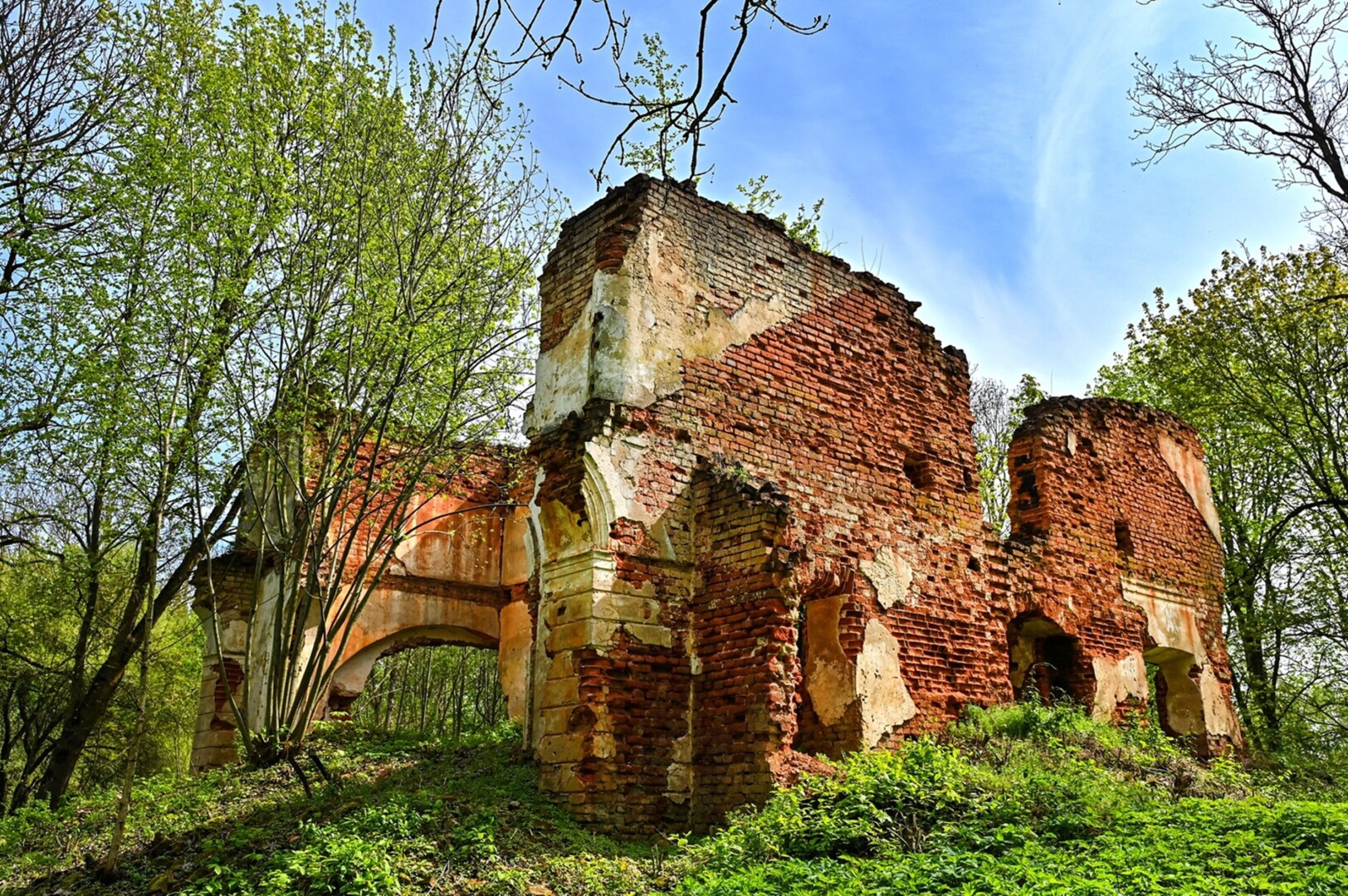 Mitriūnų dvaro griuvėsiai. G. KARTANO nuotr. 