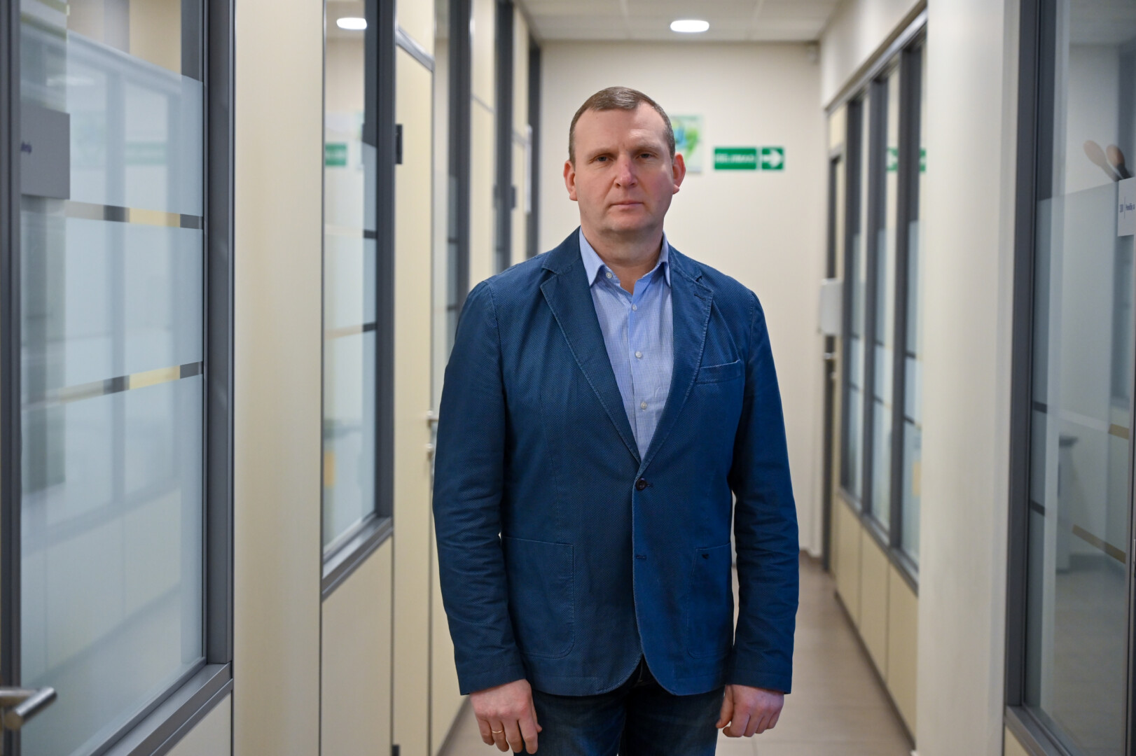 Panevėžio regiono atliekų tvarkymo centro direktorius Gintautas Ulys. P. ŽIDONIO nuotr.