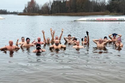 Panevėžyje sparčiai auga žiemos maudynių mėgėjų bendruomenė.