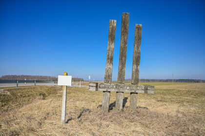 Sovietmečio kolūkių simbolių dar ir šiandien galima aptikti Panevėžio rajone.