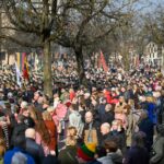 Panevėžys kartu su visa Lietuva mini 35-ąsias Lietuvos nepriklausomybės atkūrimo metines.