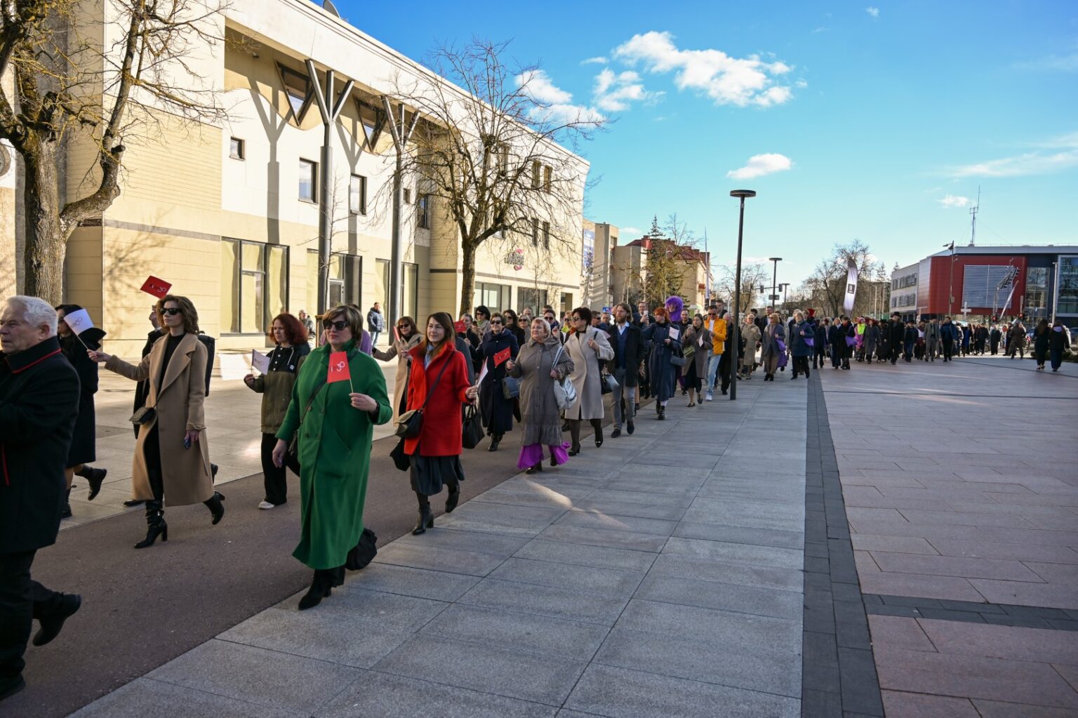 Tarptautinės teatro dienos proga susibūrę keturi miesto teatrai panevėžiečiams dovanojo įspūdingą reginį.