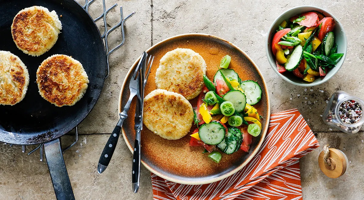 Daržovių kotletai – puikiausias patiekalas ir ne tik tiems, kas nevalgo mėsos.