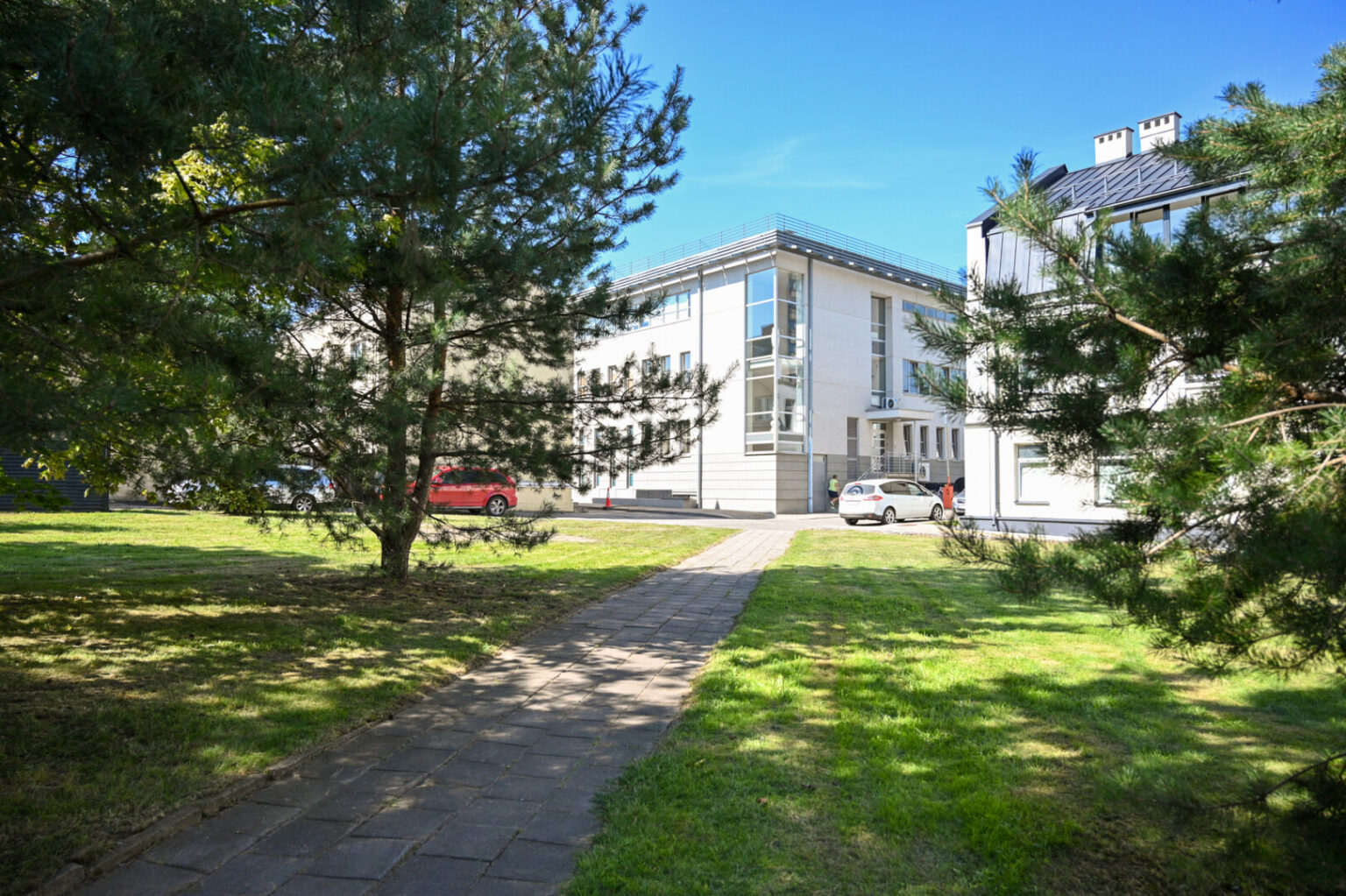 Tarp Panevėžio apskrities Gabrielės Petkevičaitės-Bitės viešosios bibliotekos, Laisvės aikštės ir A. Kisino gatvės esantis skveras pastaruoju metu itin populiarus.