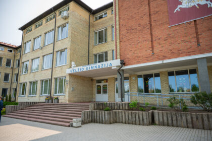 Sutalpinanti kone dvigubai daugiau moksleivių nei leidžia patalpos Velžio gimnazija plečiasi.