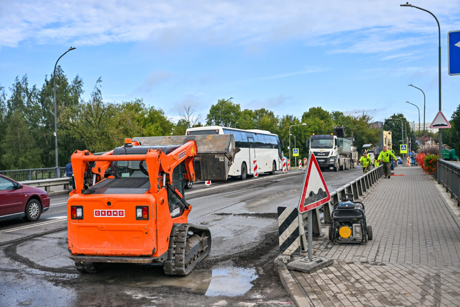 Panevėžyje pradedamas remontuoti vienos judriausių Smėlynės gatvės tiltas.
