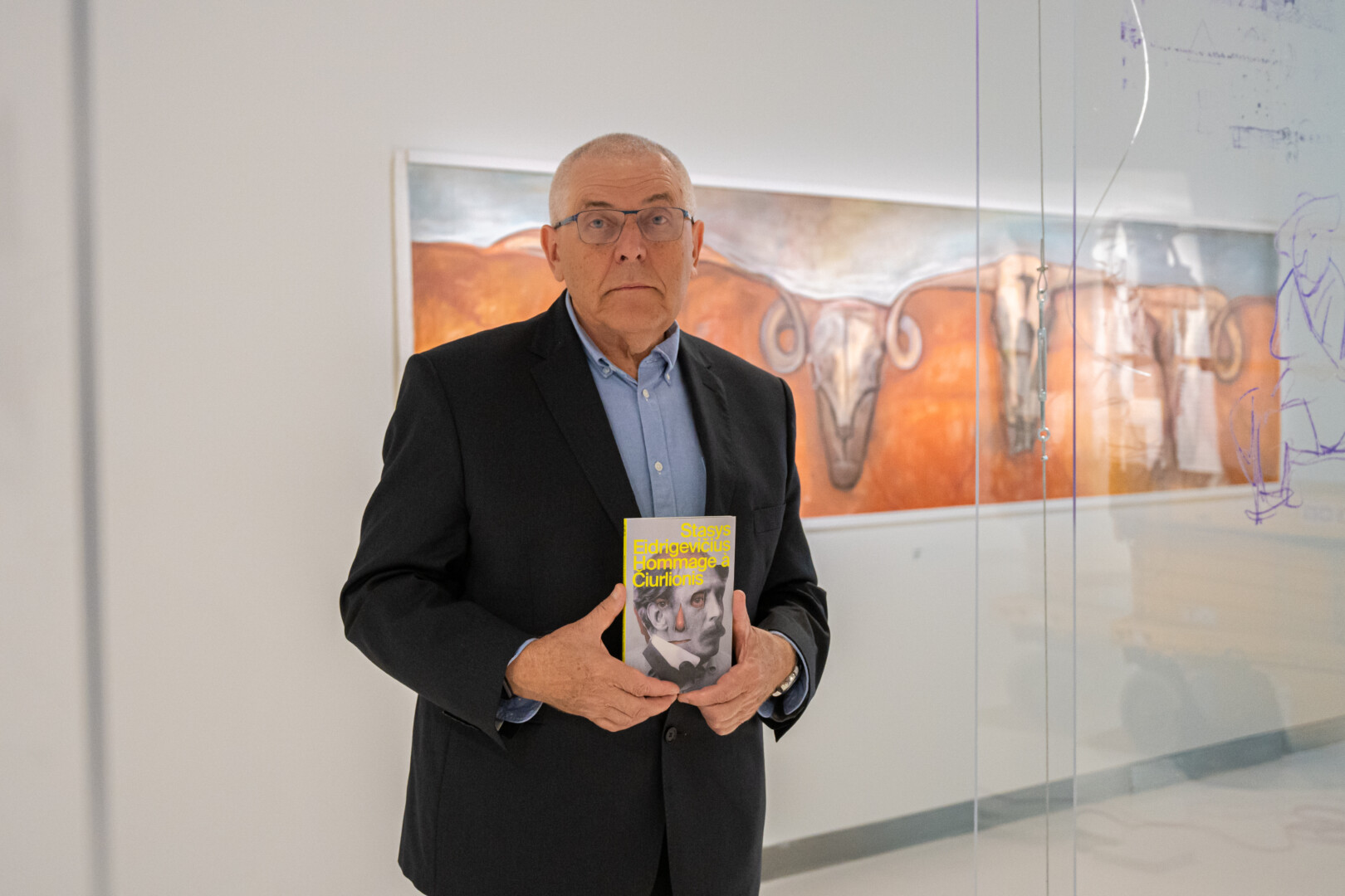 Nors Stasio Eidrigevičiaus ir Mikalojaus Konstantino Čiurlionio kūryba nėra panaši nei tematika, nei stiliumi, bet abu menininkai – iš kito pasaulio, tarsi abu iš viršaus stebėtų, kas vyksta. P. ŽIDONIO nuotr.