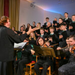 Ši savaitė Panevėžio Vytauto Mikalausko menų gimnazijai ypatinga – čia vyksta Šv. Cecilijos, religinės muzikos, poezijos ir chorų globėjos, garbei skirtas festivalis-konkursas.