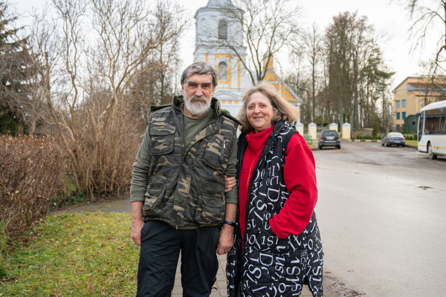 Nuo karo baisumų į Lietuvą pabėgę ukrainiečiai pensininkai Nina ir Viktoras Levyckiai čia rado ne tik saugų prieglobstį, bet ir būdą tarnauti tėvynei.
