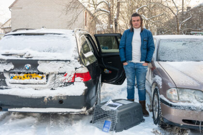 Jau kone mėnesį Panevėžio rajone pasimetusio katino ieškantis olandas Kristoferis Vlierhvis susidūrė ir su dar vienu išbandymu.