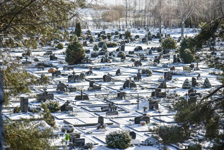 Į Panevėžį ir jo apylinkes įsimetė giltinė. Laidojimo paslaugų įmonės pabrėžia, kad per Kūčias dalgiu mojuoti pradėjusi nelaboji iš rankų jo nepaleidžia iki šiolei.
