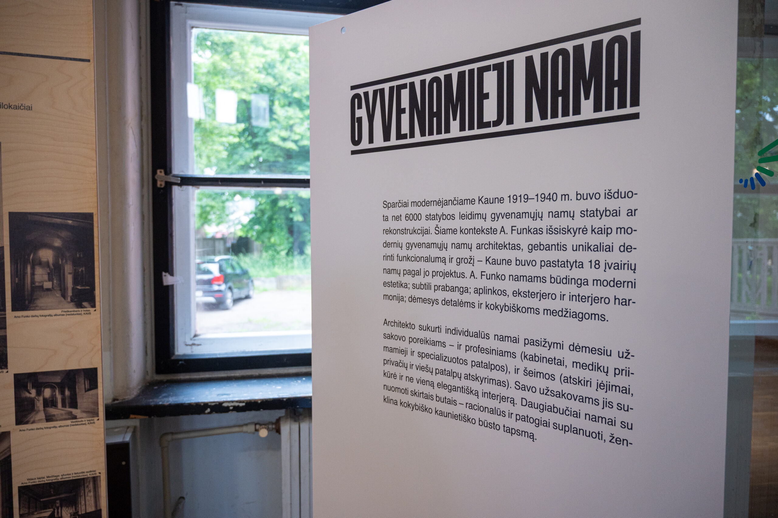 Cukraus fabriko administraciniame pastate veikia paroda, pasakojanti apie šią savotišką Panevėžio pramonės legendą ir fabriką suprojektavusį architektą Arną Funką (1898–1957). P. ŽIDONIO nuotr.