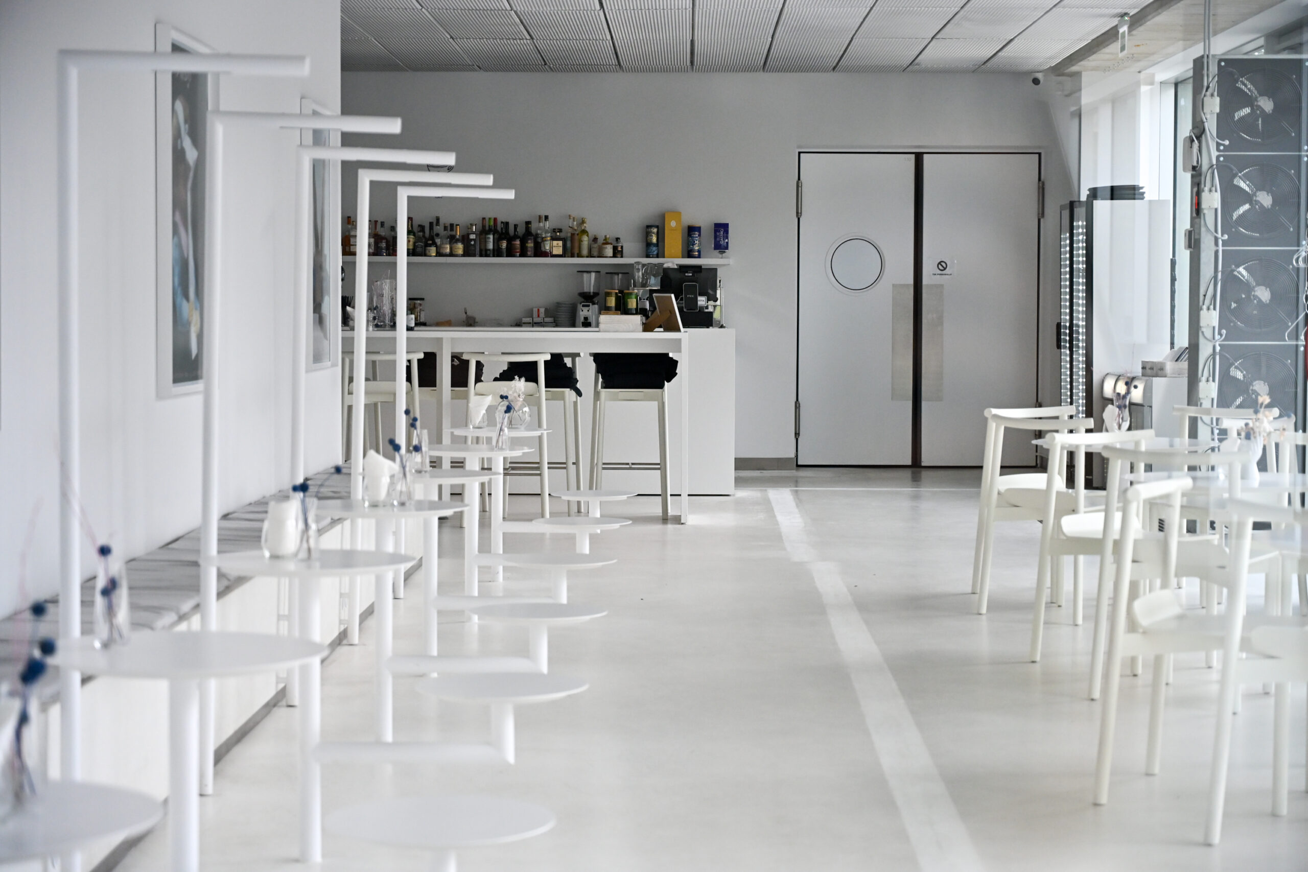 Kavinė „Blue Gastro“ po muziejaus stogu ilgai neužsibuvo. Dabar „Stasys Museum“ su buvusia nuomininke santykius aiškinsis teisme. P. ŽIDONIO nuotr.