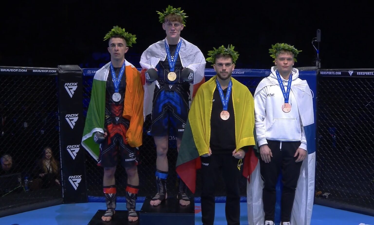 Iš Serbijos sostinėje Belgrade vasario 5-15 dienomis vykusio Europos MMA čempionato panevėžietis Nojus Zakarauskas Lietuvai parvežė bronzos medalį.